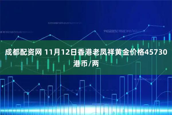 成都配资网 11月12日香港老凤祥黄金价格45730港币/两