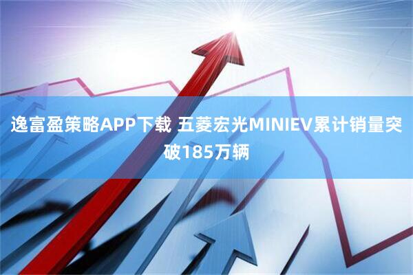逸富盈策略APP下载 五菱宏光MINIEV累计销量突破185万辆