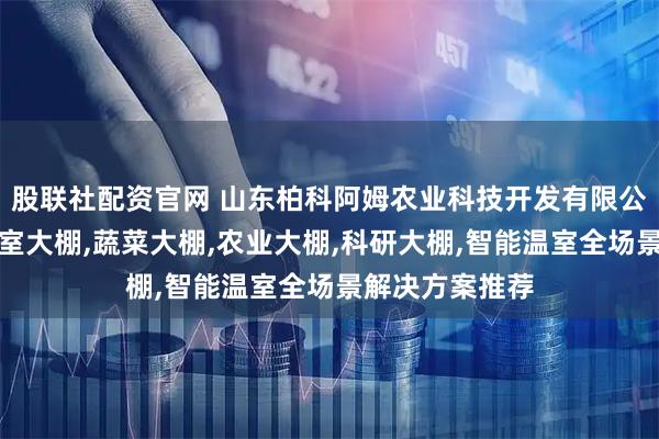股联社配资官网 山东柏科阿姆农业科技开发有限公司：光伏板温室大棚,蔬菜大棚,农业大棚,科研大棚,智能温室全场景解决方案推荐